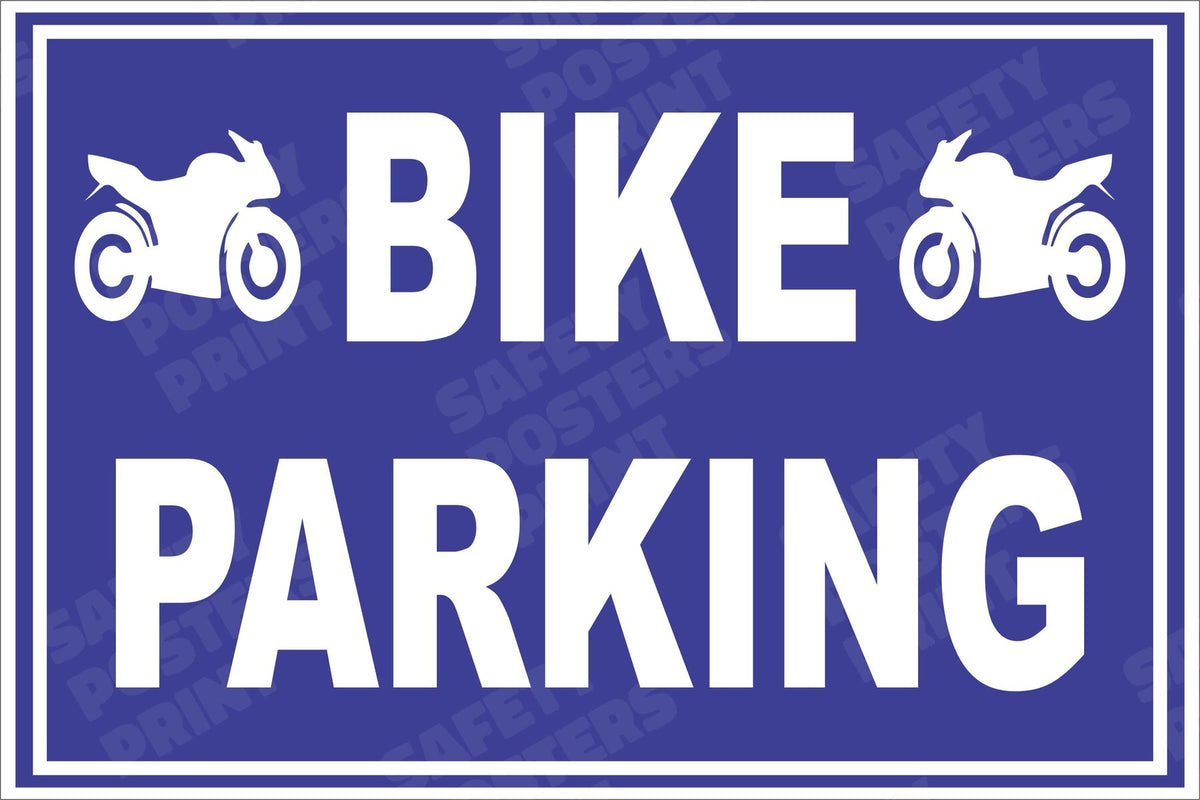 Bike Parking - Facility Sign - INFO-134
