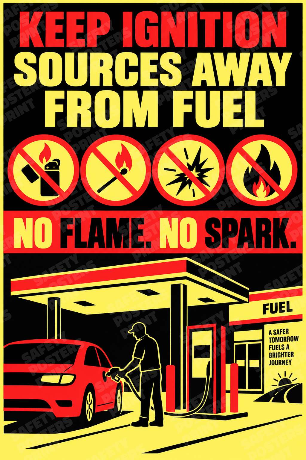 Keep Ignition Sources Away From Fuel CC-33