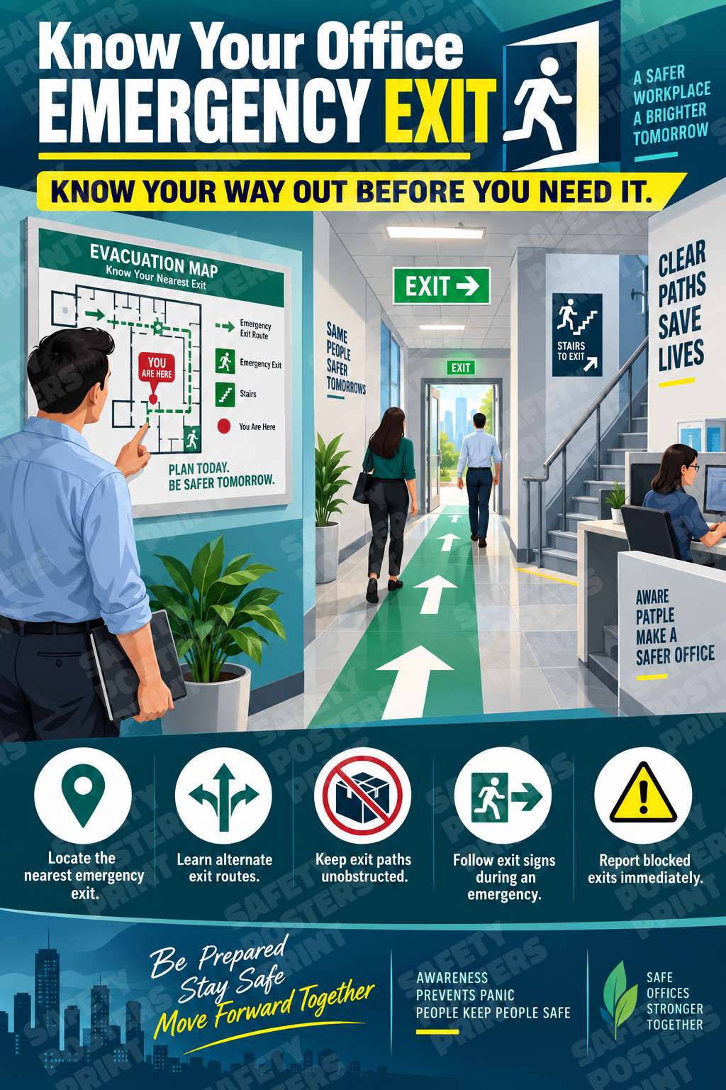 Know Your Office Emergency Exit - Know Your Way Out