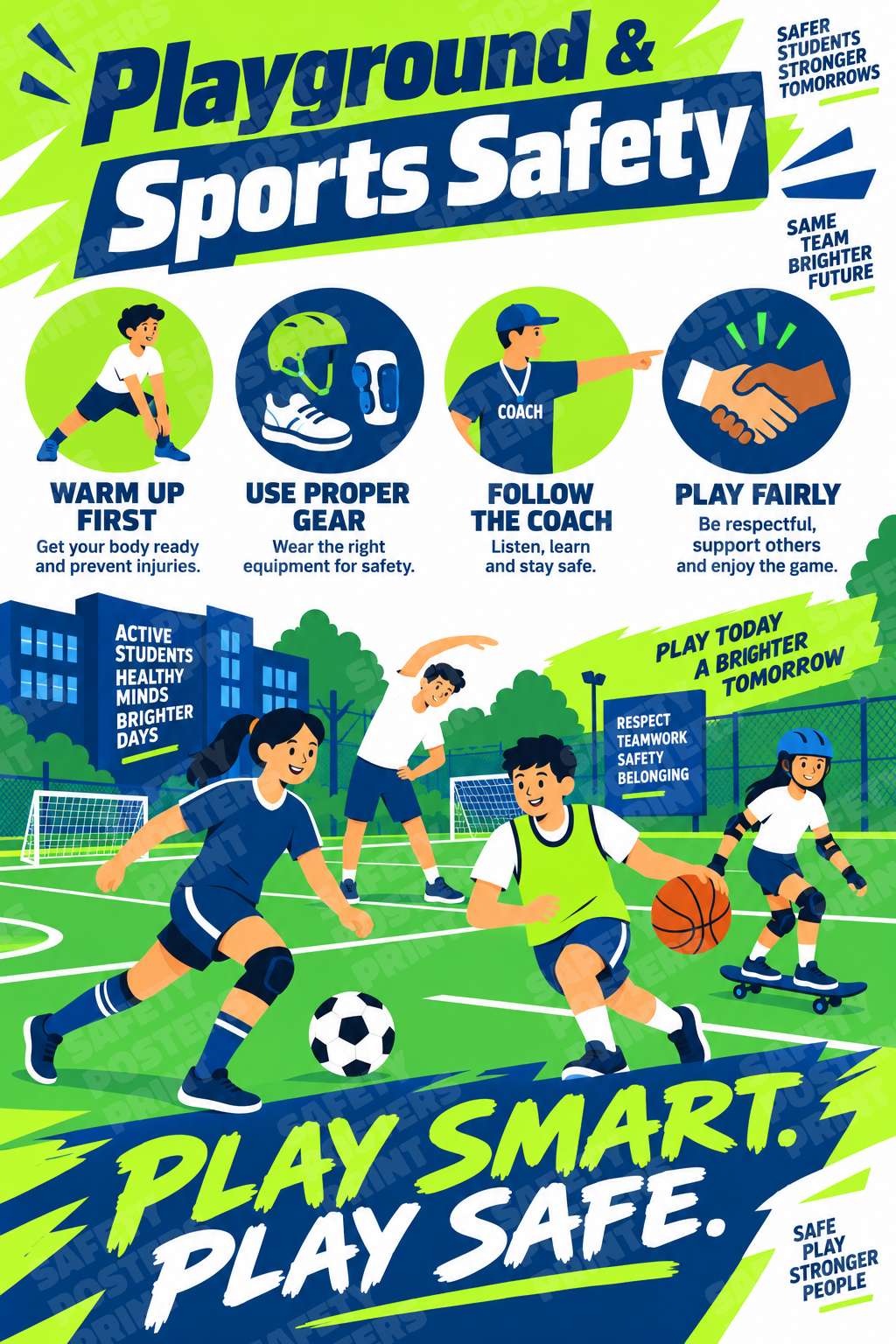 Playground and Sports Safety - Play Smart Play Safe