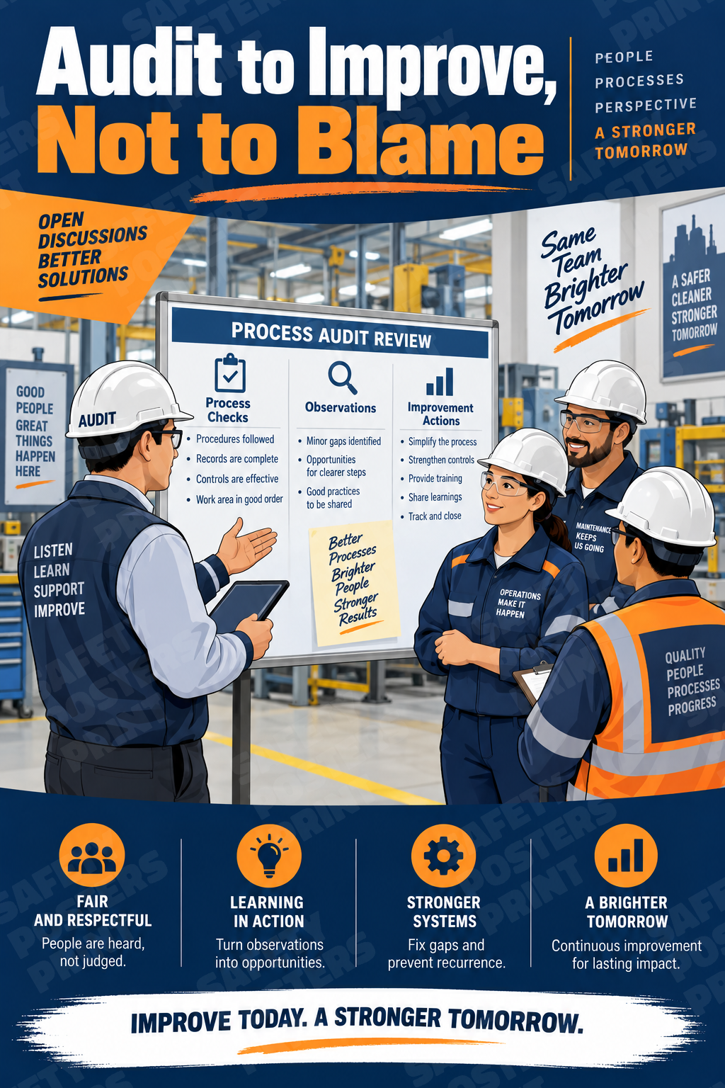 Audit management poster SMS-277
