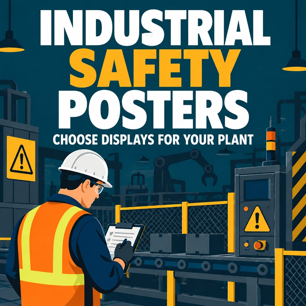 Industrial Safety Posters: Phased Plant Display Plan – Safety Poster Print