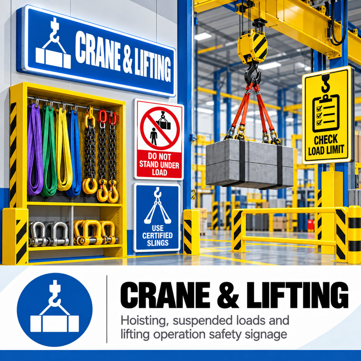 Crane & Lifting Safety Posters