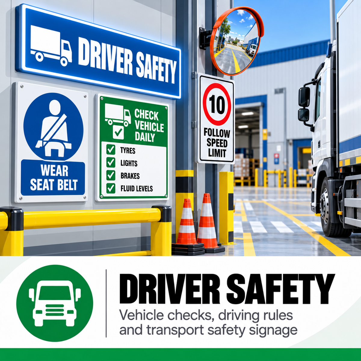 Driver & Road Safety Posters