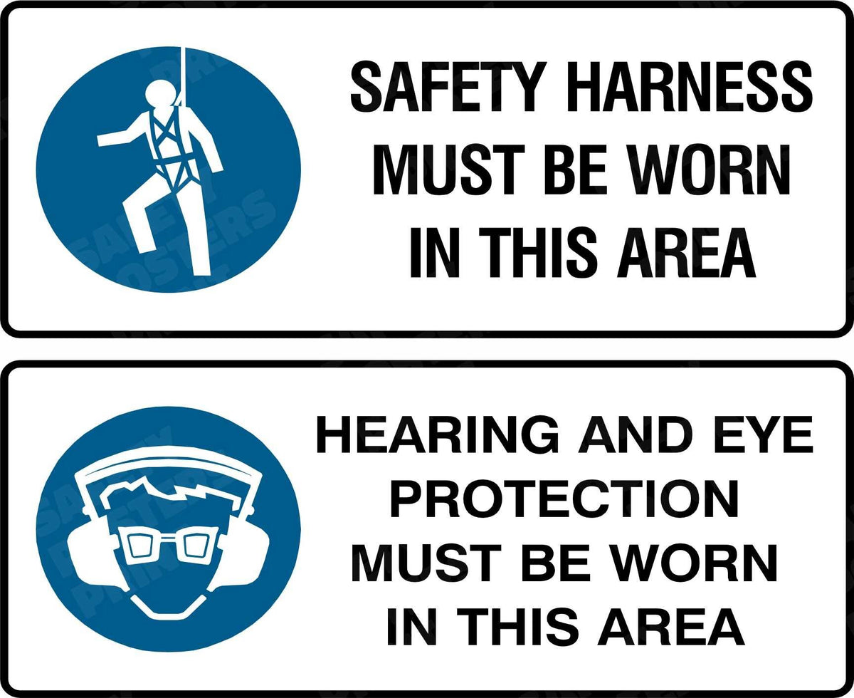 Personal Protective Equipment Safety Sign - Design M