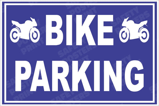 Bike Parking - Facility Sign - INFO-134