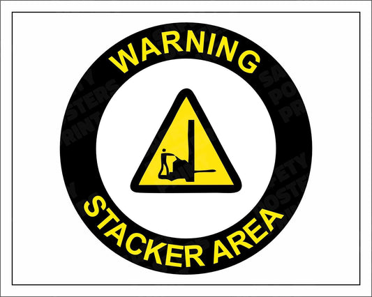 Warehouse Safety Awareness Sign - Design 5
