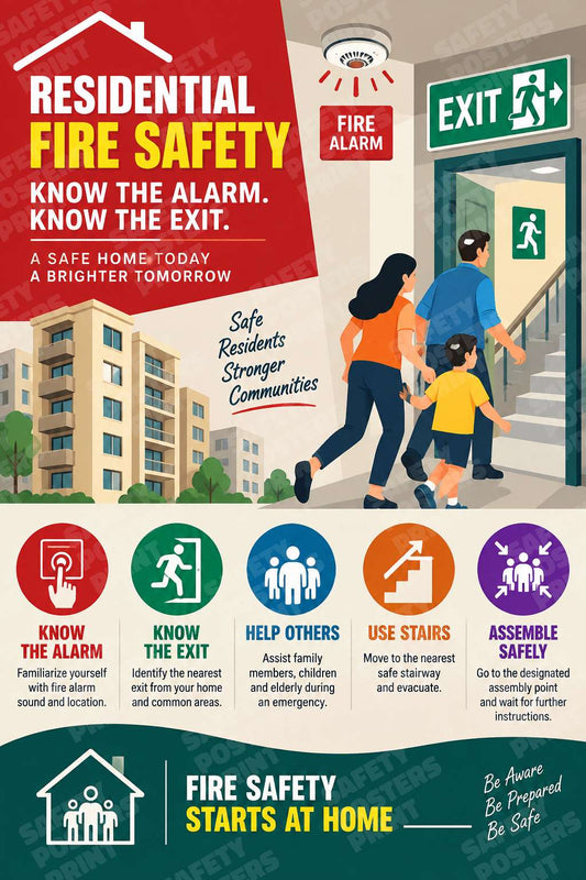 Residential Fire Safety - Know the Alarm, Know the Exit CC-59