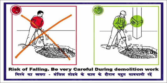 Demolition Edge Safety - Fall Hazard Awareness