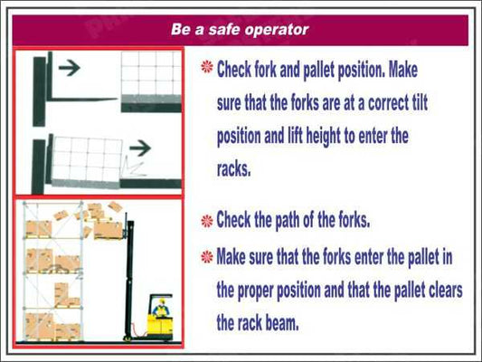 Forklift Fork and Pallet Positioning