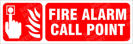 Fire Alarm Call Point - Equipment Identification Sign
