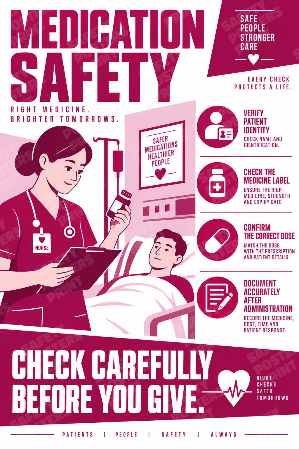 Medication Safety - Check Carefully Before You Give