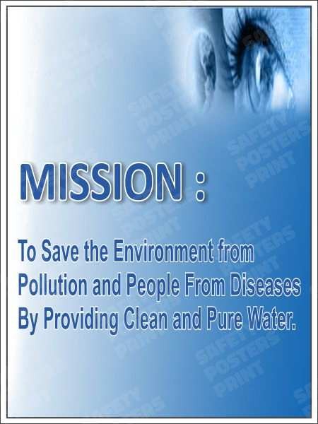 Mission - Save Environment from Pollution and Provide Clean Water