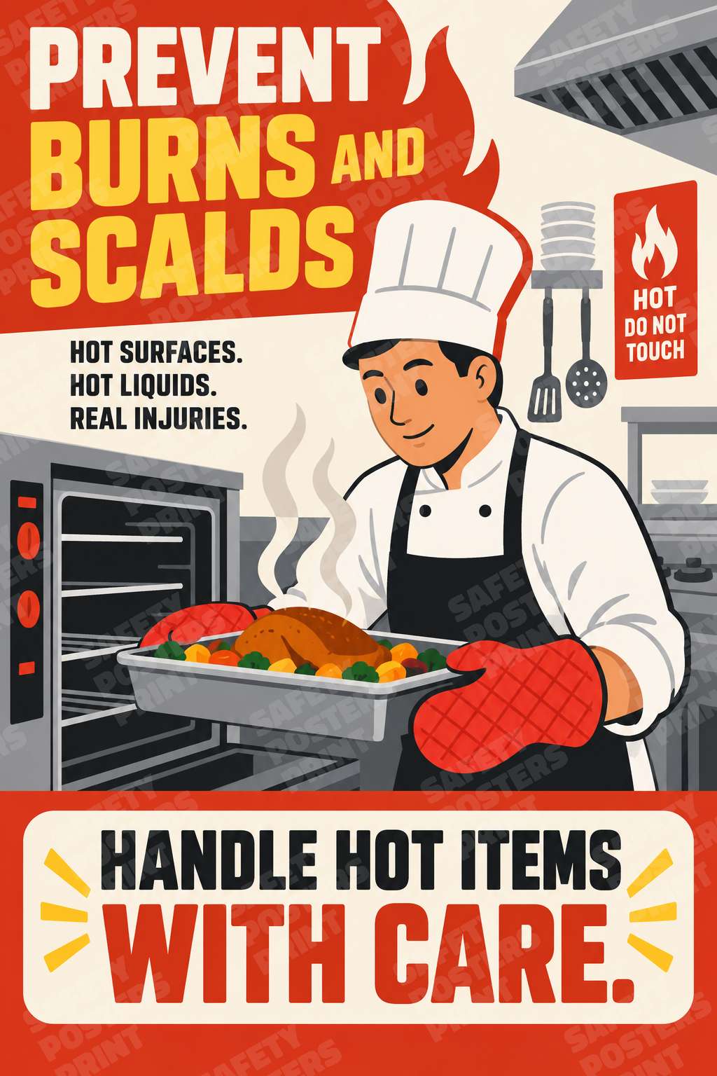 Prevent Burns and Scalds - Hot Surfaces Hot Liquids Real Injuries