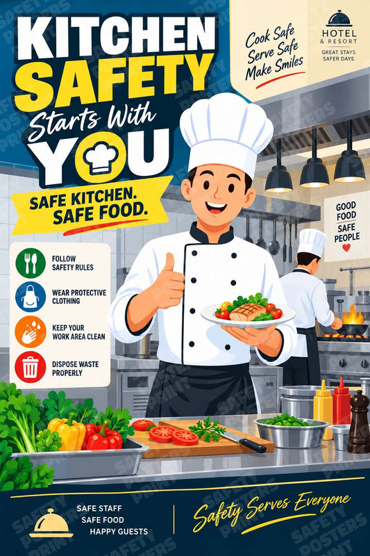 Kitchen Safety Starts With You - Safe Kitchen Safe Food