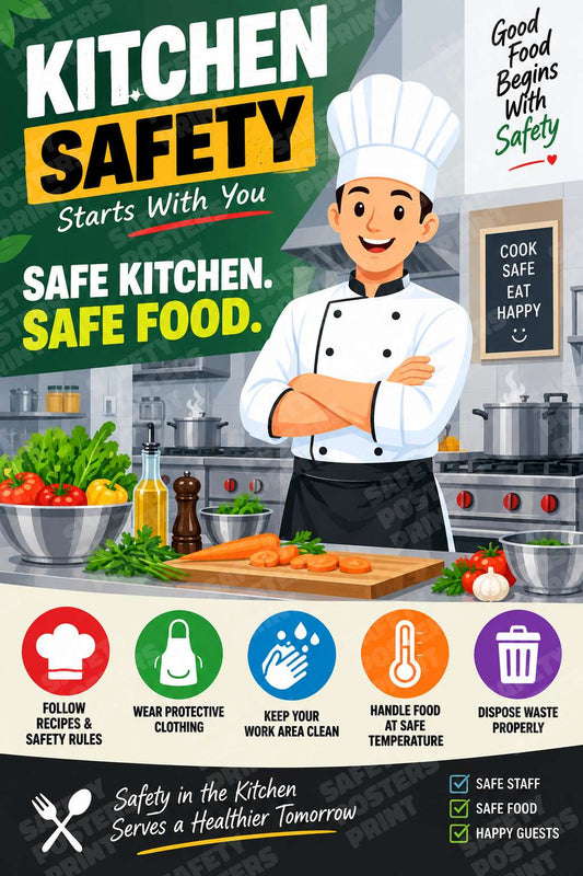 Kitchen Safety Starts With You - Safe Kitchen Safe Food