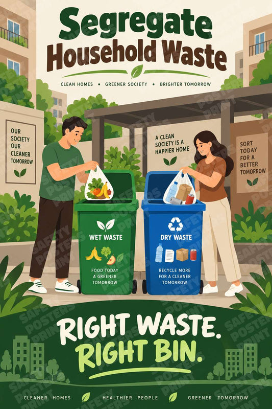 Segregate Household Waste - Right Waste Right Bin