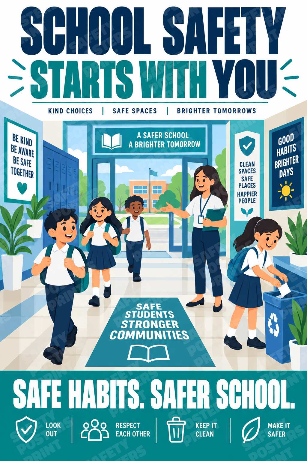 School Safety Starts with You - Safe Habits Safer School