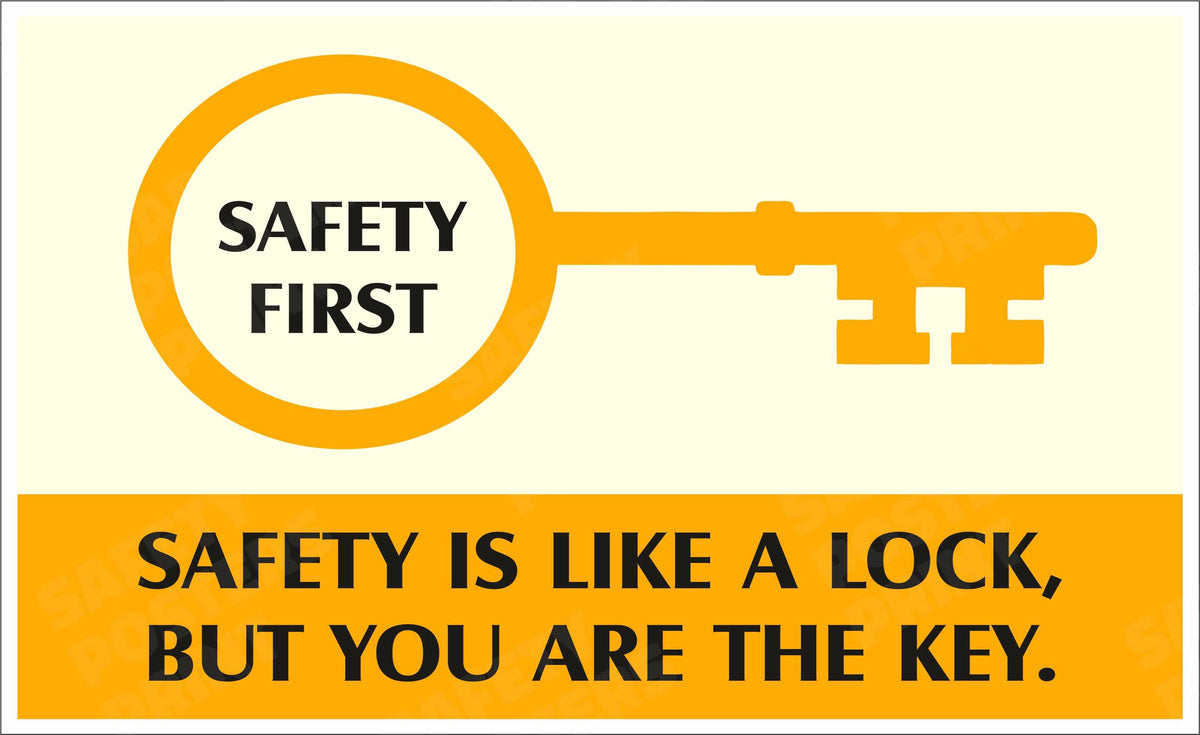 Safety Is the Lock, You Are the Key