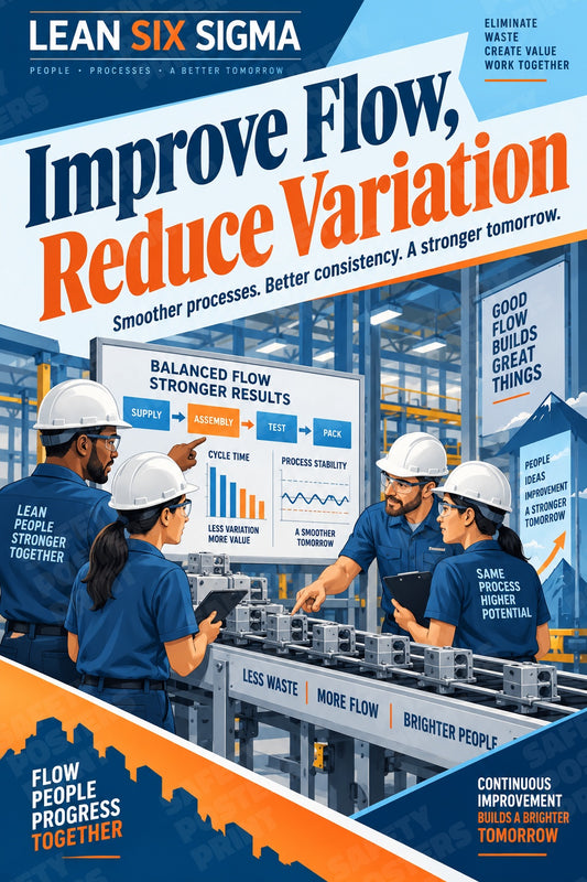 Lean Six Sigma poster SMS-283