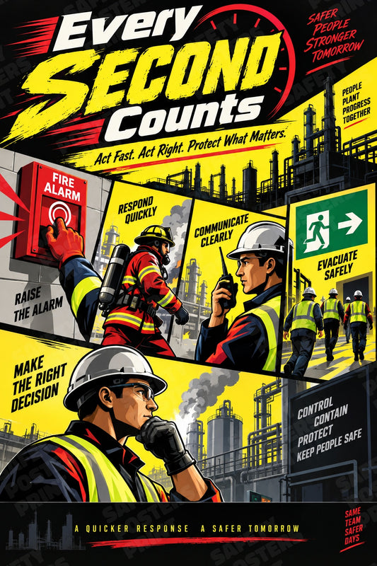 Emergency management poster SMS-289