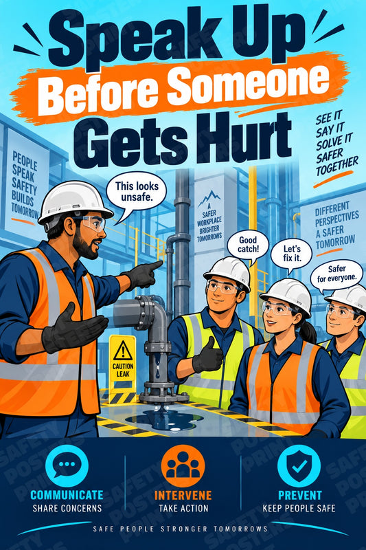 Behaviour safety poster SMS-291
