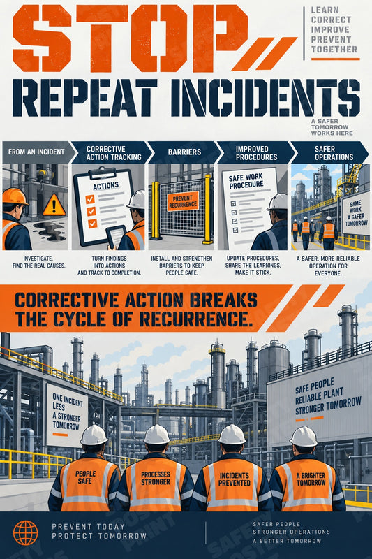 Incident management poster SMS-292
