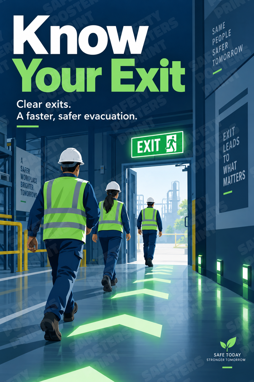 Know Your Exit poster SMS-298