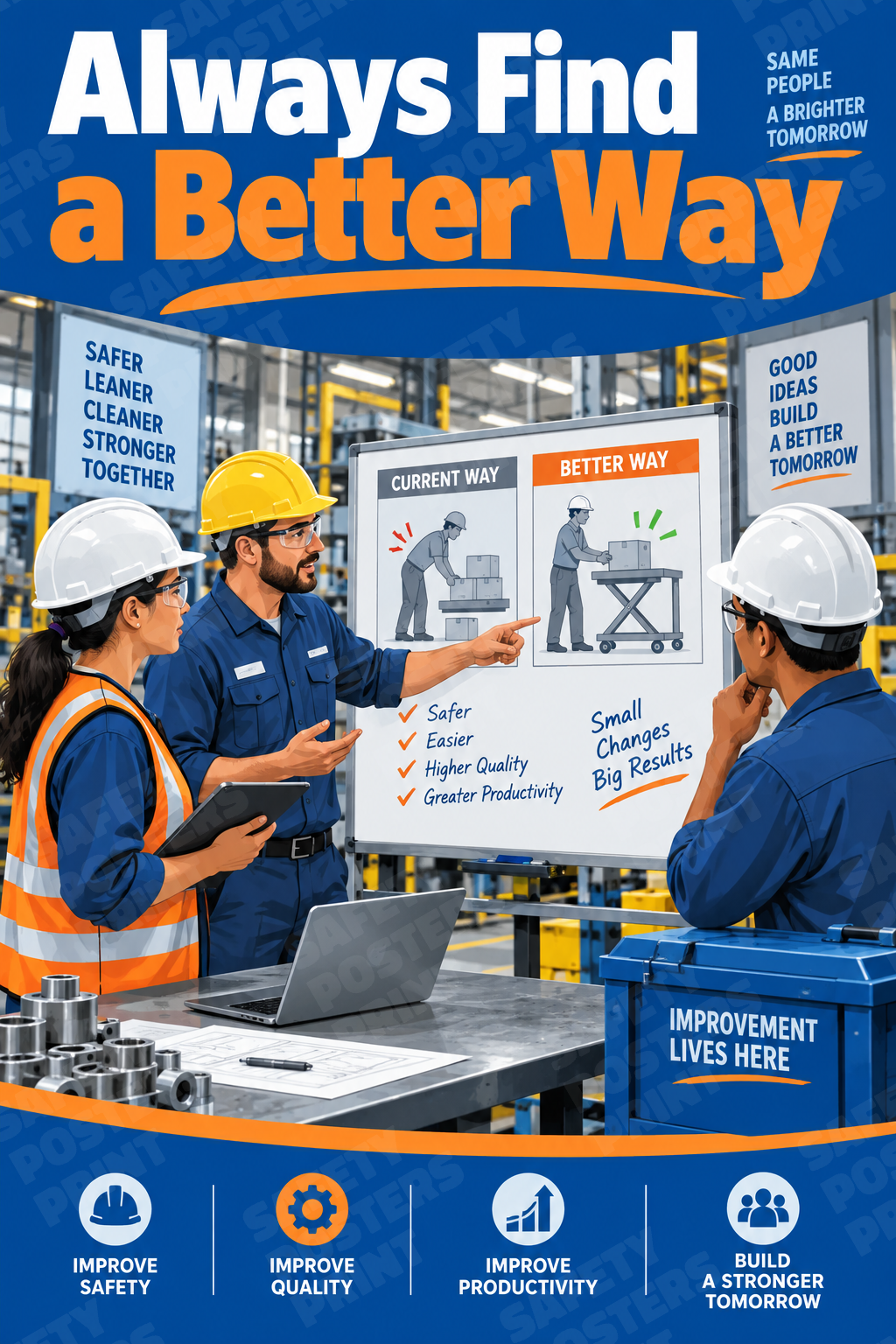 Always Find a Better Way - Safety Poster - SMS-59