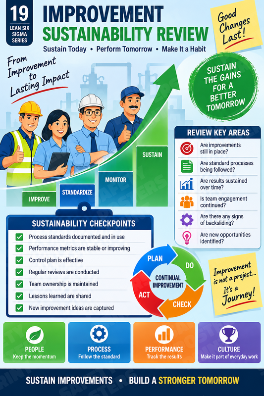 Improvement Sustainability Review - Safety Poster - SMS-72