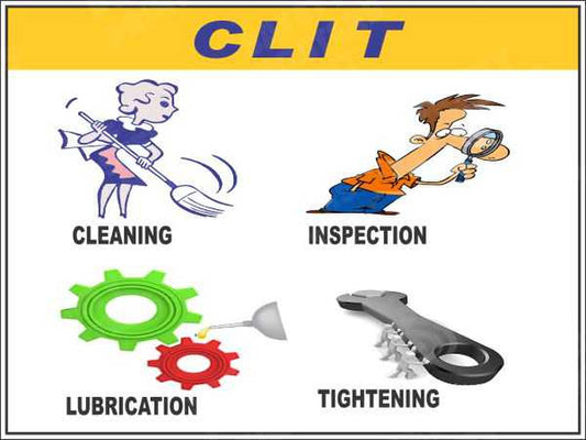 CLIT - Cleaning, Inspection, Lubrication and Tightening